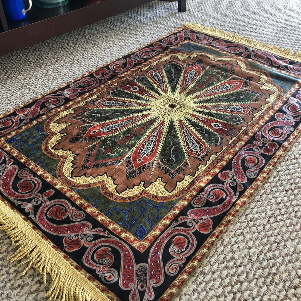 Handmade Silk Carpet βSunplexβ - Picture 4 of 7
